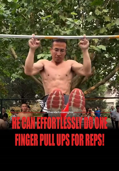 Mastering One Finger Pull-Ups: A Strength Challenge