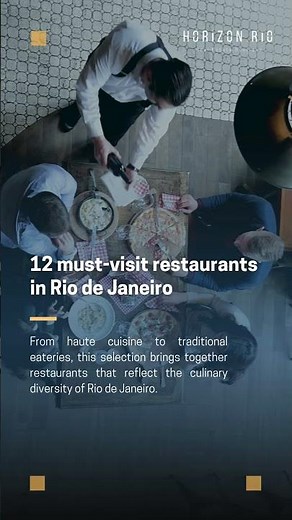 🇬🇧 12 Must-Visit Restaurants in Rio de Janeiro