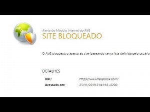 COMO BLOQUEAR SITE COM AVG Internet Security