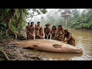 Hunting Giant Fish in the Amazon and Surviving with the Korowai Tribe