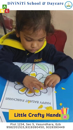 Fun activities to learn #motorskills and enjoy #learning #DiViNiTiSchool is all about learning beyond books with fun. #admissionsopen2026_27 Plot 1234, Sec 5, Vasundhara, Gzb Call for enquiry 9582201515,9319390450, 9319390449 | DiViNiTi School