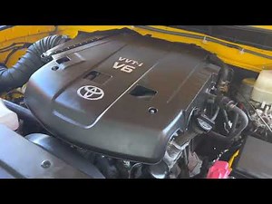 2007 Toyota FJ Cruiser cold start and engine idle