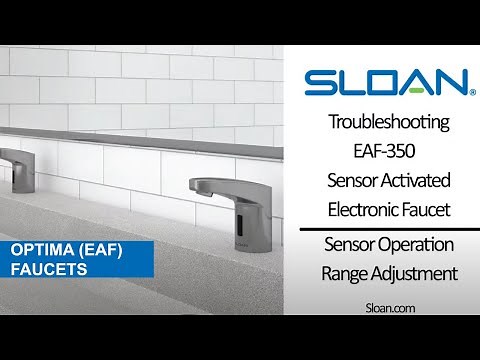 EAF 350 Sensor Operation Range Adjustment
