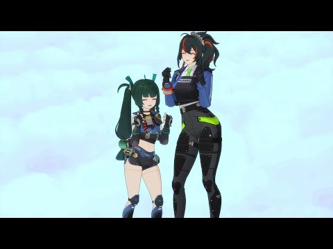 [MMD/Zenless Zone Zero] Zhu Yuan x Qingyi - Back it up