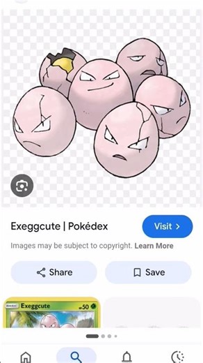No. 102 Pokemon Exeggcute