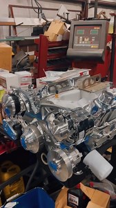 @_hailey.palmer_ Showing off her well-dressed 👗 BluePrint 427, ready to power her classic Mustang. We’re excited to see this first fire! 🔥 @marchperformance | BluePrint Engines