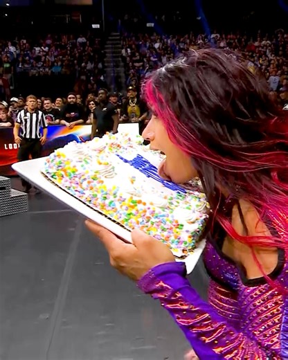 Cake tastes twice as good after a victory! | All Elite Wrestling