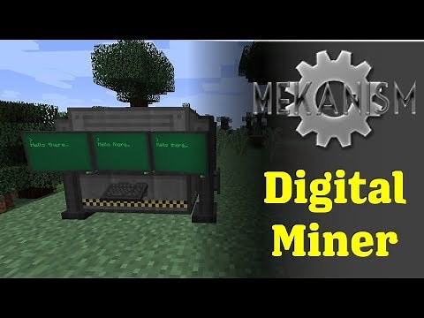 Mekanism Digital Miner
