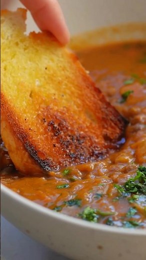 This lentil soup gets you fall ready #antiinflammatory #lentil #guthealth