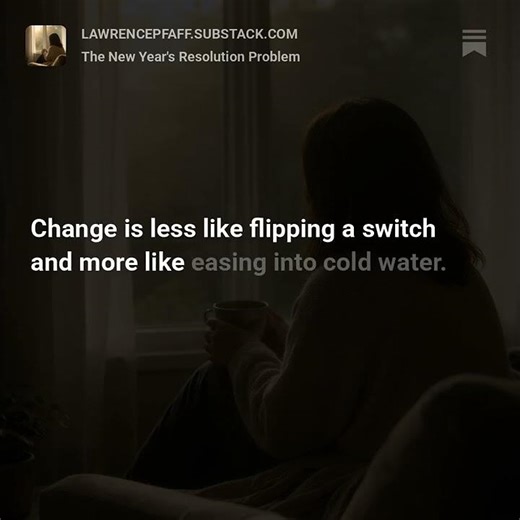 New Years Change Misunderstood #psychology