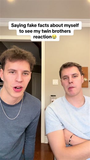 Twins Hilarious Reaction to Fake Facts Prank
