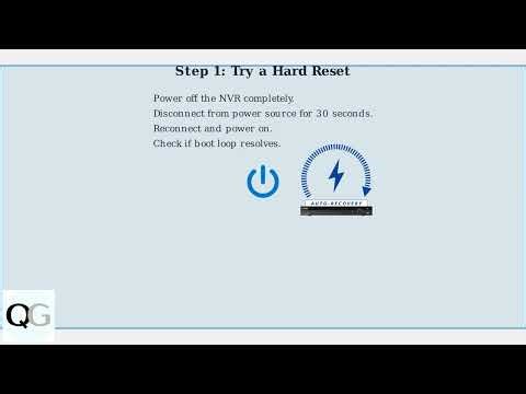 How To Fix Lorex NVR Stuck On Lorex Screen – Boot Loop & Firmware Fix