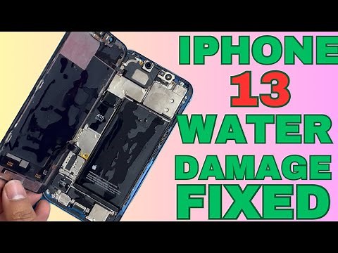 How to fix your iPhone 13 water damage phone repair