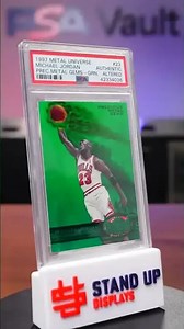 Million dollar Michael Jordan PMG green card story