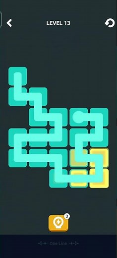 Block Blast One Line Level 13 Solution & Walkthrough | Puzzle Game (Android & iOS Shorts)