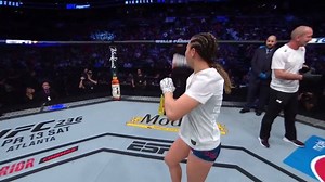 135K views · 1.1K reactions | "Mom champ, y'all." Michelle Waterson wants gold after beating Kowalkiewicz. | UFC | Facebook