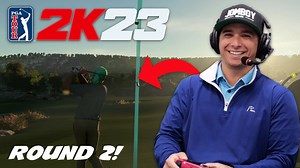 Playing smart golf in PGA Tour 2K23