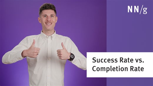 Success Rate vs. Completion Rate (Video)