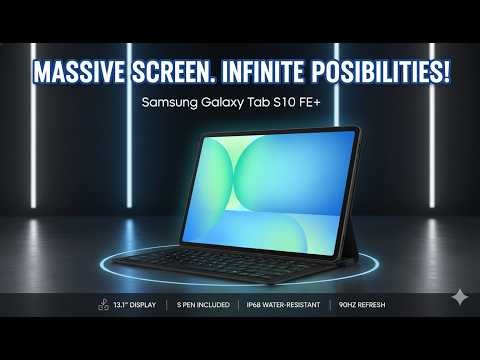Samsung Galaxy Tab S10 FE+ Review – 13.1” Tablet with S Pen & 90Hz Display