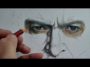 Live Colored Pencil Drawing! Faber Castell Polychromos