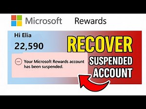 Microsoft Rewards Account Suspended? Here's How to Fix It or Start Fresh (Step-by-Step Guide!)