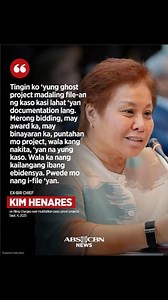 KIM HENARES - "Ghost Project, madaling file-an ng kaso...." MATIBAY itong si Kim Henares, kalibreng pang-Ombudsman #KimHenares #FloodControlProjects #GhostProjects | Bunyog - Pagkakaisa Public Page