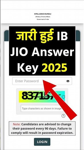 Ib jio answer key 2025 | ib jio answer key pdf download | ib jio answer key link #ibjio #ibanswerkey