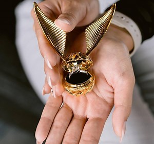 Unique Engagement Ring Box - Gold Ring Box - Proposal Ring Box - Etsy