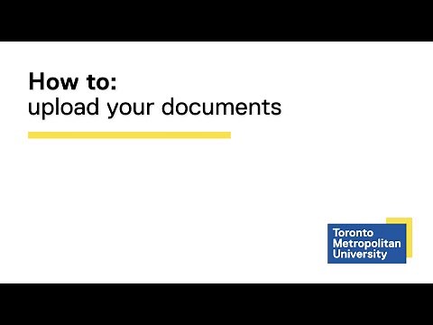 How-to: Upload Your Documents