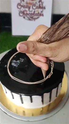 🌀 easy cake design 🌀 #viralcake #birthdaycakeideas