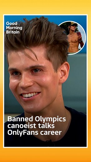 Good Morning Britain on Instagram: "Champion British canoeist, Kurts Adams Rozentals says he's being forced to choose between his Olympic dream and his OnlyFans account. He has been suspended by Paddle UK while an investigation takes place into allegations about his social media."