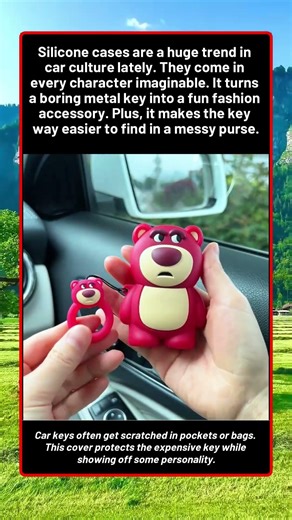 A Pink Bear For Your Fancy Audi Key
