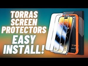 iPhone 14 Pro - TORRAS Diamond Shield Screen Protector // SUPER Easy Install!