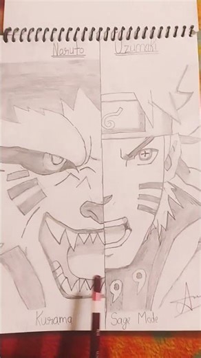 #naruto #anime Naruto Sage Mode and Kurama #music #song #animeshorts #narutouzumaki