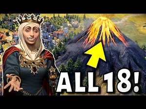 Civ 7 | ALL 18 Natural Wonders Isabella Is ABSOLUTELY BONKERS!!! (Deity Civilization VII)