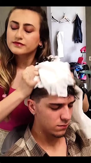 Relaxing Hair ASMR Spa Experience with Head Massage