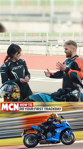 What's it like to do your first track day? Find out by watching Charlotte do hers, see the full video on our YouTube channel. #mcn #trackday #first #motorcycle #track | Motorcycle News