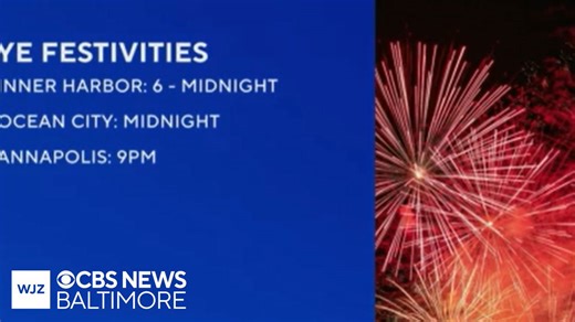 NYE festivities set in the Baltimore area