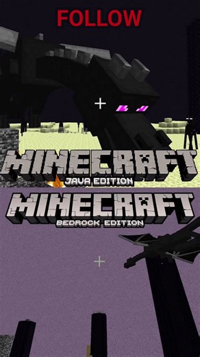 Is the Ender Dragon harder on Bedrock? #minecraft #minecraftbedrock