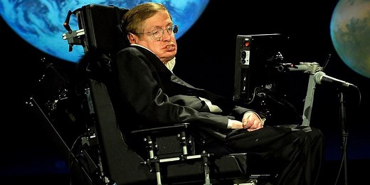 Stephen Hawking's simple response when asked if he believed in the existence of God