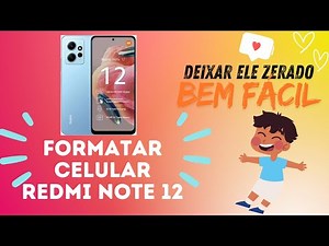 Como Formatar Redmi Note 12 , formatar celular xiaomi, hard reset