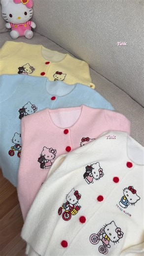 Tink | Cute hello kitty cardigan available 😻 . #reels #reelsinstagram #nepal #onlinestore #cuteclothes #instareels #reelsvideo #hello #kitty | Instagram