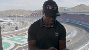 Naval Academy grad, active Reservist, and NASCAR driver Jesse Iwuji is joining us in honoring veterans by drawing a V on his hand and posting to social media. Will you accept the challenge? Watch to see who Jesse is honoring and join the challenge. #HonorThroughAction | USAA