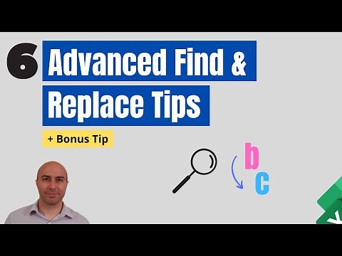 6 Advanced Find and Replace Tricks 🔎 Plus a Bonus Trick