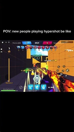 People playing hypershot be like #Roblox #hypershot