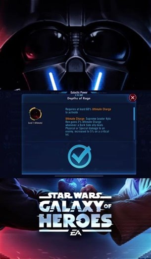 Unlocking Depths of Rage on SLKR!! 🔥🔥🔥 #swgoh #starwars #mobilegaming #strategy