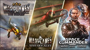Warplanes: WW1   WW2   Space Commander Bundle para Nintendo Switch - Site Oficial da Nintendo para Brasil