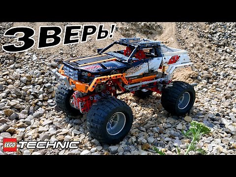 ADDED A MOMENT to LEGO Technic Off-Roader 9398: Review of improvements and test drive