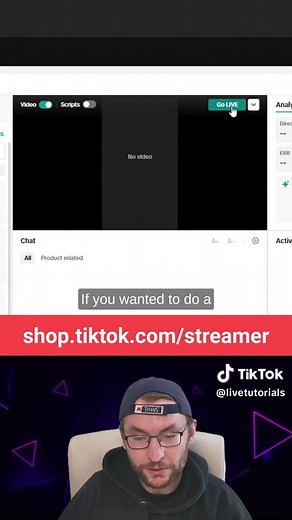 TikTok Shop LIVE Manager: Streaming from PC or Mac