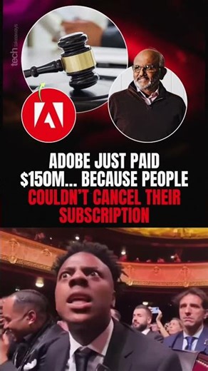 That $100 Adobe Cancellation Fee? It Just Cost Them $150M #adobe